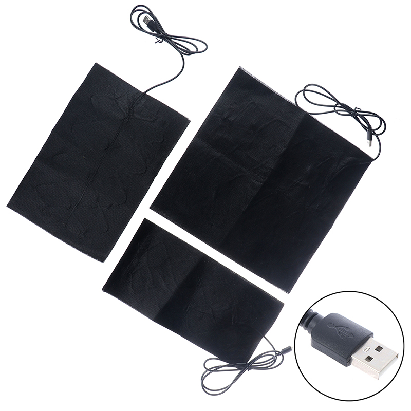 Hand Warmer Electric - 電気カーボンファイバー加熱パッド,USB加熱フィルム,ハンドウォーマー,赤外線発熱マット,暖かい,冬,5v
