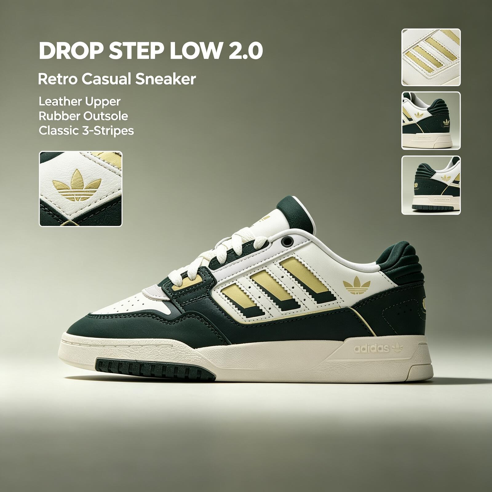 Adidas Shoes Superstar - アディダス オリジナルス ドロップ ステップ 2.0 JQ0105