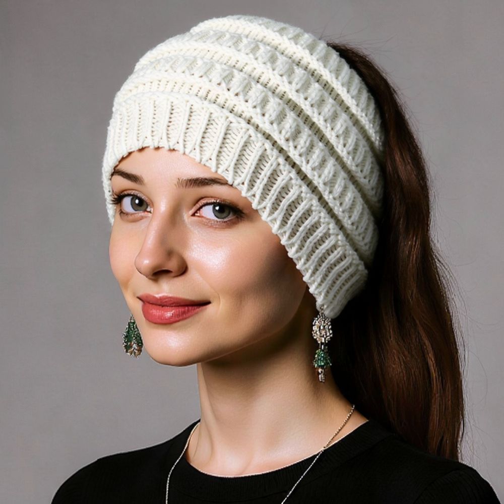 幅広のニット製ヘアバンド。冬用の女性向けで、暖かく伸縮性があ - Fleece Ear Warmer Band のレビューと価格