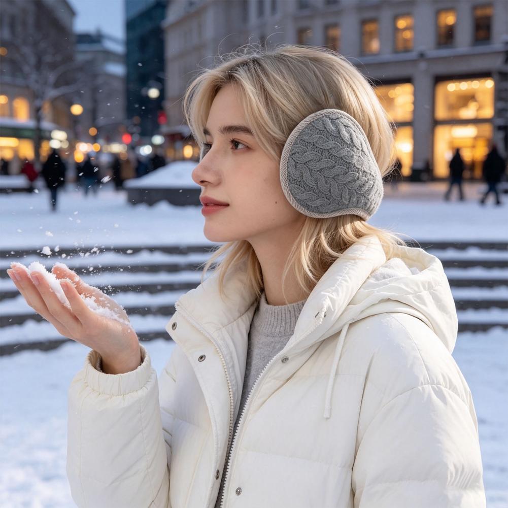 男女兼用 冬用イヤーマフ ソフトフリース製イヤーマフ バンド - Fleece Ear Warmer Band のレビューと価格