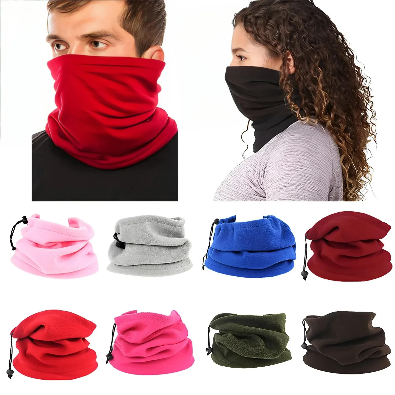 ユニセックスモーターサイクルライディングマスク,ポーラーフリ - Neck Gaiter Fleece のレビューと価格