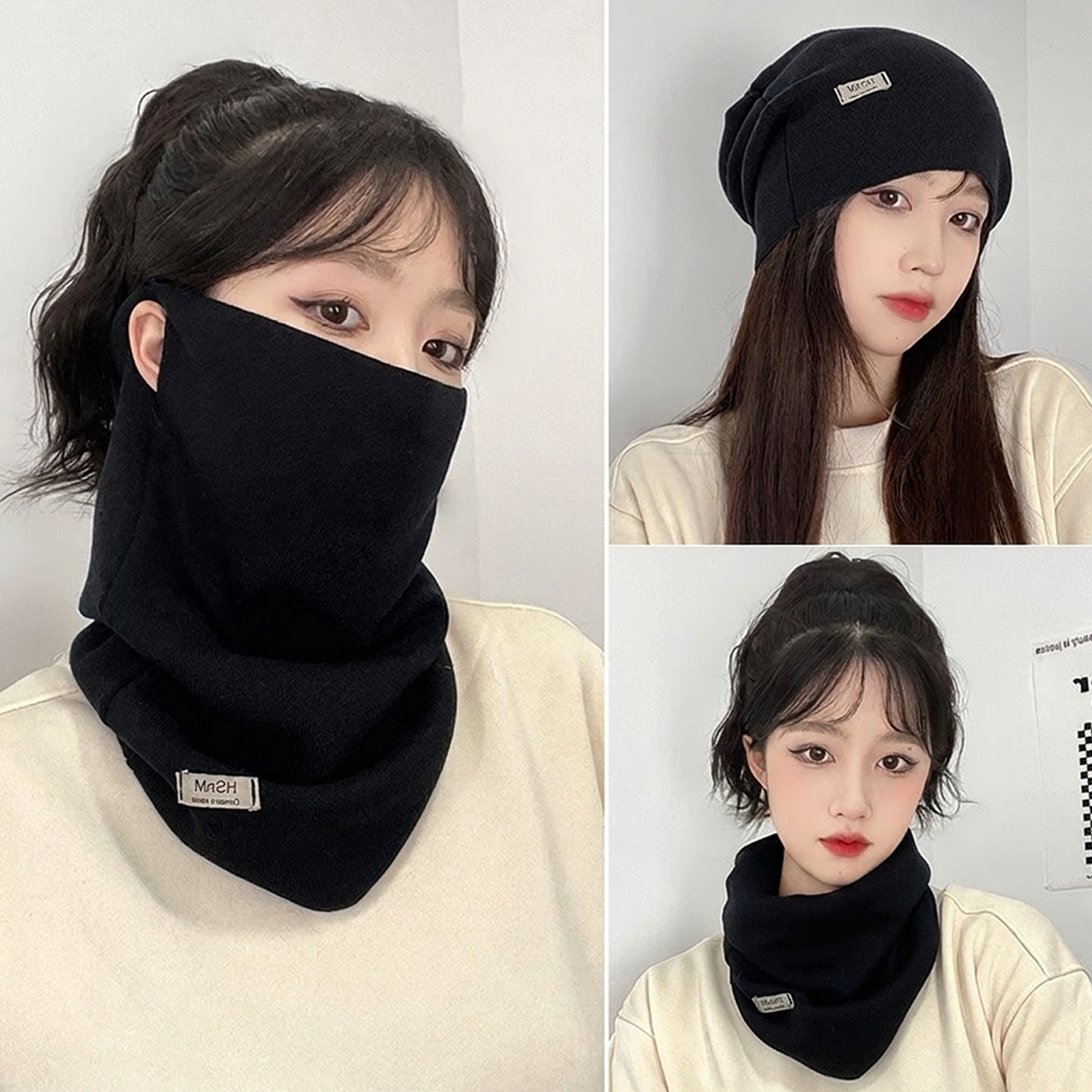 冬の屋外でのスキー、サイクリングに最適な、暖かく肌触りの良い - Neck Gaiter Fleece のレビューと価格