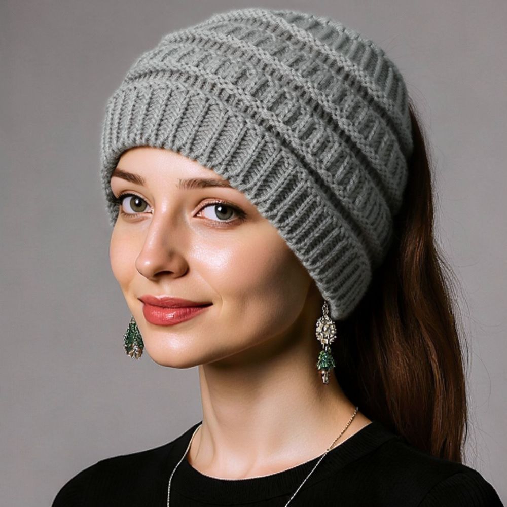 女性用、ニット素材のヘッドバンド。冬用、幅広、伸縮性のあるヘ - Fleece Ear Warmer Band のレビューと価格