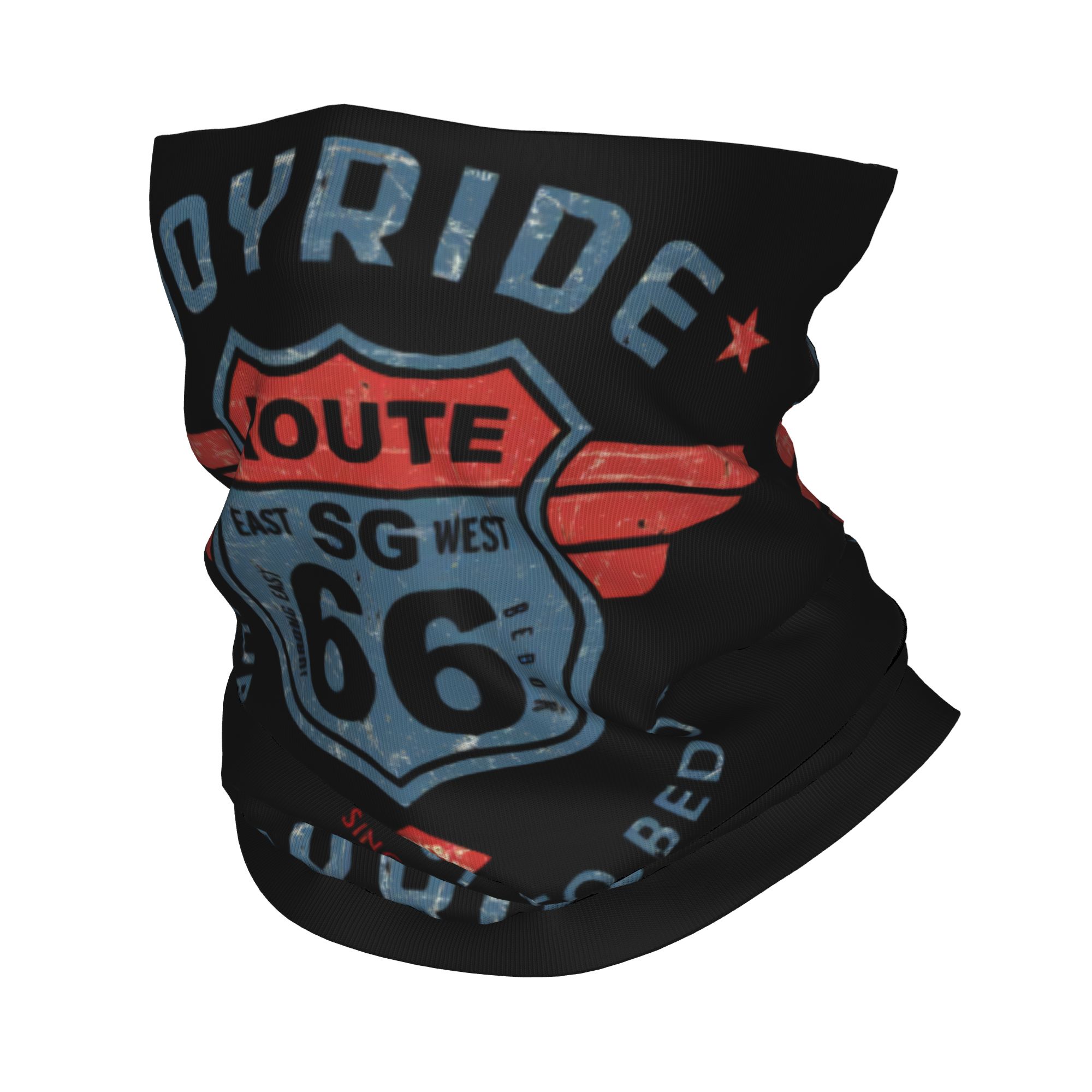 バイクライド ルート66 ネックゲイター 男女兼用 UVカッ - Neck Gaiter Fleece のレビューと価格