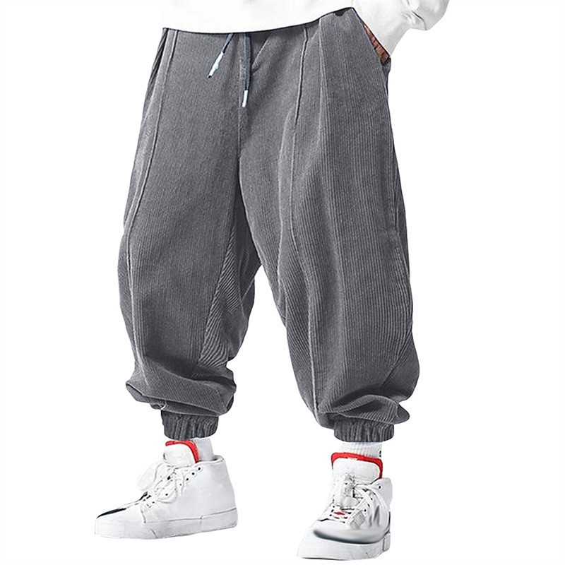 冬用コーデュロイパンツ、メンズ、新作、無地、フリース裏地、厚 - Corduroy Pant Warm のレビューと価格