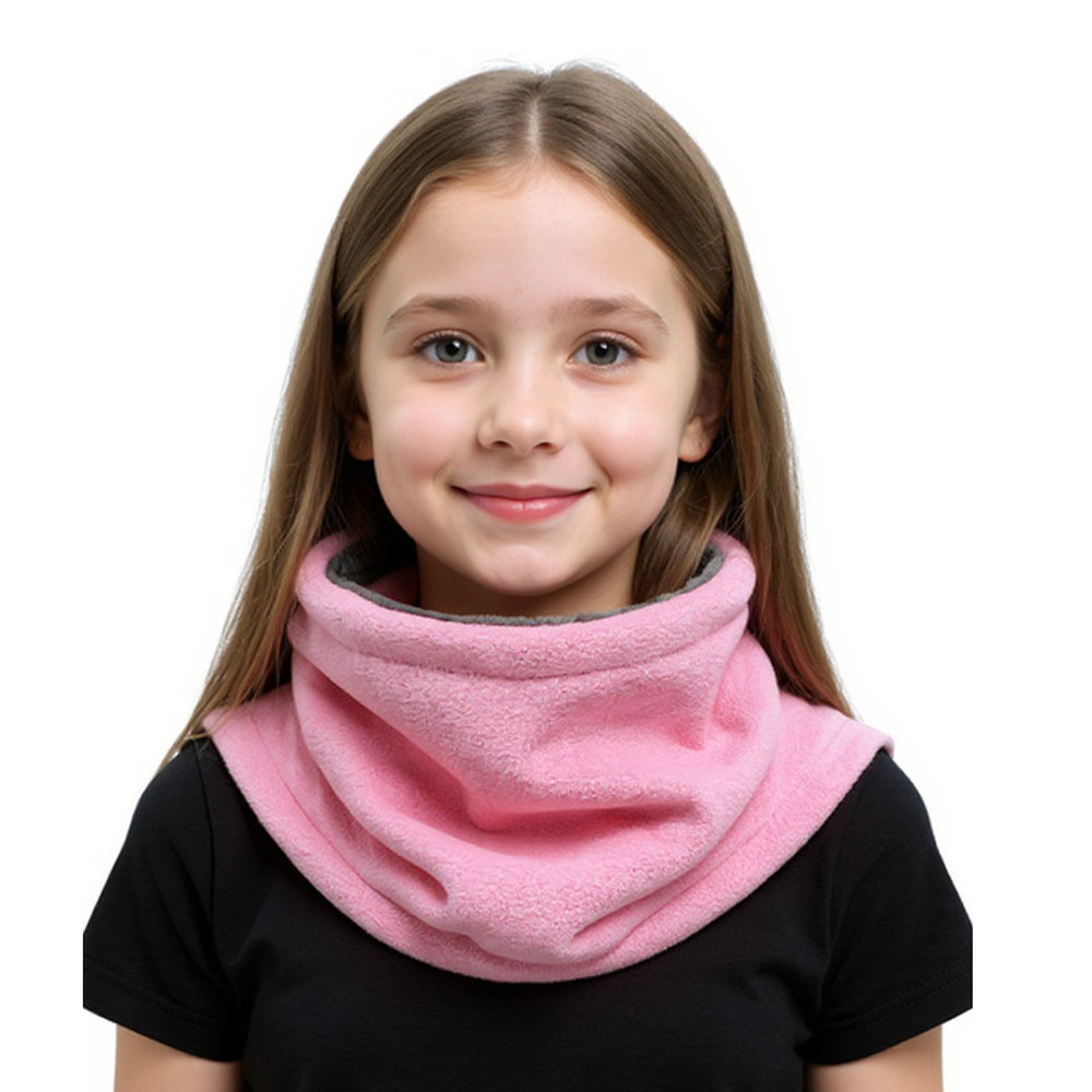 冬用暖かいプラッシュフリースガールズスカーフ、キッズネックゲ - Neck Gaiter Fleece のレビューと価格