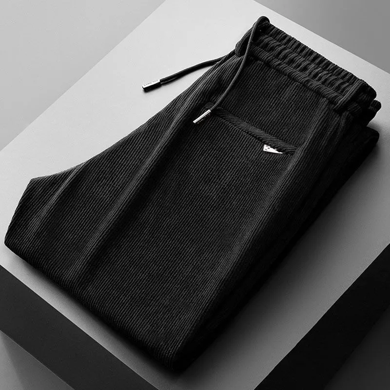 メンズ コーデュロイ素材 イージーウエスト カジュアルパンツ - Corduroy Pant Warm のレビューと価格